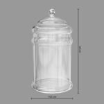 Glass candy jar 2 l - Afbeelding 6