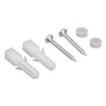 HAAK 4 STANGEN ALY L. 45 X B. 6,5 X H. 10 CM GRIJS - Afbeelding 4