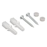 HAAK 4 STANGEN ZINY L. 45 X B. 6,5 X H. 10 CM ZILVER - Afbeelding 4