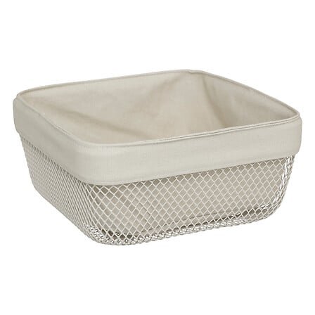 Mayaj square bread basket beige