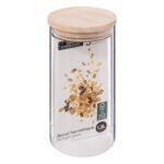 Hermet glass and wood jar 1.3 l - Afbeelding 4