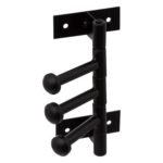 DRAAIENDE METALEN KAPSTOK - 3 HAKEN