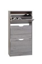 GRIJZE SCHOENENKAST - 3 LADES - Afbeelding 9