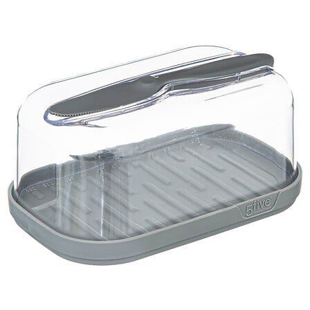 Fresheat PS and PP butter dish with knife