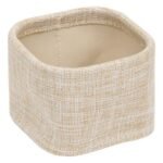 SET VAN 4 BEIGE POLYESTER MANDEN - Image 4