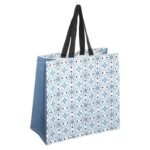 Cement patterned shopping bag