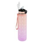SPORTFLES MET RIETJE 1 L PETG ASSORTED - Afbeelding 3