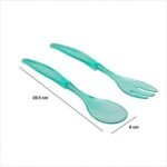 SET VAN 2 SALADE-SERVERS SQUARE PS MUNT - Afbeelding 9