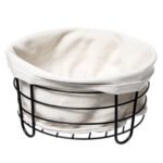 Round bistro bread basket