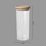 Hermet glass and wood jar 1.3 l - Afbeelding 5