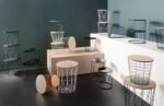 SALONTAFEL KUMI KLEIN MODEL ZWART METAAL - Afbeelding 3