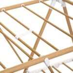 Bara wood-effect winged clothes airer 13 m - Image 4