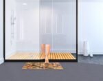 Palawan badmat 50 x 80 cm van bamboelatten - Afbeelding 2
