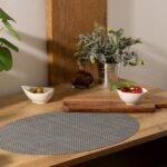 Placemat Maoli 48 x 35 cm taupe - Afbeelding 2