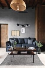 3-zitsbank Odilon lichtgrijs - Image 2