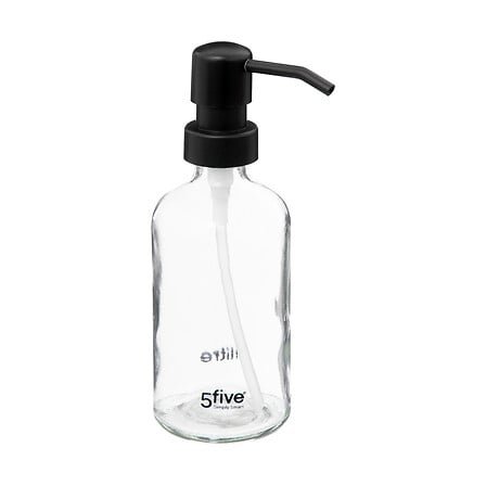 Glazen getinte zeepdispenser in displaybox 250 ml