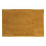 Colors mini chenille badmat 50 x 80 cm mosterdkleur