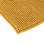 Colors mini chenille badmat 50 x 80 cm mosterdkleur - Afbeelding 2