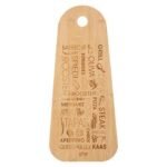 Tapas snijplank van bamboe 59 x 15 cm