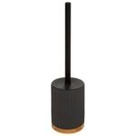 Modern color toiletborstel houtskoolkleur