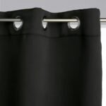 Verduisteringsgordijn 140 x 200 cm zwart