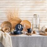 Plat bord Terre inconnue diam 27 cm blauw - Image 2