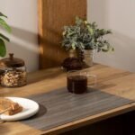 Placemat Authentiek 45 x 30 cm grijs - Image 2