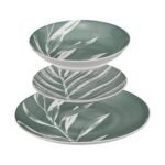 18-delige serviesset Green harmony groen