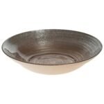 Schaal Jem diam 20 cm roze en goud - Afbeelding 2