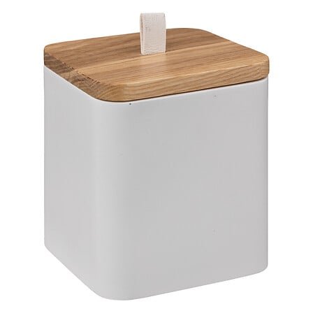 Natureo wattendispenser van hars - wit