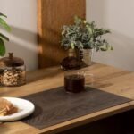 Placemat Authentiek 45 x 30 cm walnoot decor - Afbeelding 2