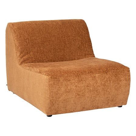 Fauteuil Mavuno chenille karamel