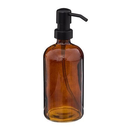 Glazen getinte zeepdispenser in displaybox 450 ml