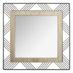 Spiegel Joe 45 x 45 cm metaal en MDF