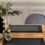 Placemat Granita 50 x 35 cm zwart - Afbeelding 2
