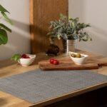 Placemat Maoli 50 x 35 cm grijs - Afbeelding 2