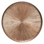 Plat bord Astra diam 28 cm champagne