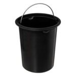 Canvas softclose pedaalemmer van bamboe en metaal 3 L - Afbeelding 2